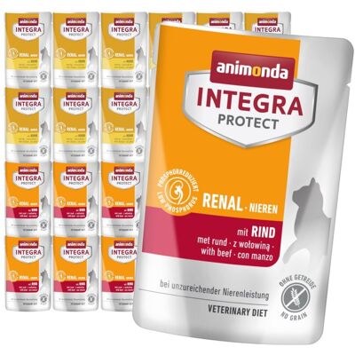 Animonda Integra Protect Renal 24x85g Mokra Karma Dla Kota Na Chore Nerki Mix Smaków Animonda Integra Protect Renal 24x85g Mokra Karma Dla Kota Na Chore Nerki Mix Smaków