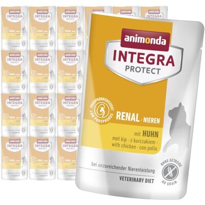 Animonda Integra Protect Renal 24x85g Mokra Karma Dla Kota Z Niewydolnością Nerek Kurczak Animonda Integra Protect Renal 24x85g Mokra Karma Dla Kota Z Niewydolnością Nerek Kurczak