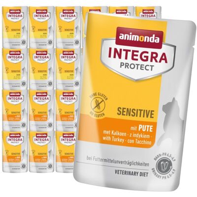 Animonda Integra Protect Sensitive 24x85g Mokra Karma Dla Kota Z Nadwrażliwością Pokarmową 2 Smaki Animonda Integra Protect Sensitive 24x85g Mokra Karma Dla Kota Z Nadwrażliwością Pokarmową 2 Smaki