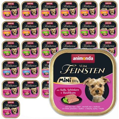 Animonda Vom Feinsten Mini 32x100g Mokra Karma Dla Psa Mix Smaków Animonda Vom Feinsten Mini 32x100g Mokra Karma Dla Psa Mix Smaków
