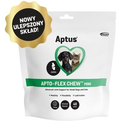 Inny producent Aptus Apto-Flex Mini - wsparcie dla stawów psów i kotów, 40 sztuk Inny producent Aptus Apto-Flex Mini - wsparcie dla stawów psów i kotów, 40 sztuk