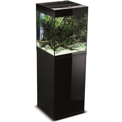 AQUAEL GLOSSY CUBE 135L 50x50x63cm Czarny LED Day&Night; SAFE TANK AQUAEL GLOSSY CUBE 135L 50x50x63cm Czarny LED Day&Night; SAFE TANK