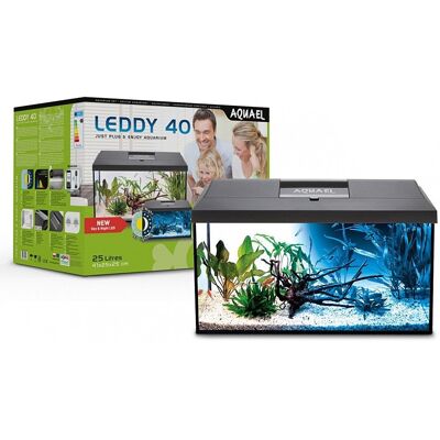 AQUAEL, Leddy 40 Day&Night; - Zestaw Akwariowy 2.0 Czarny AQUAEL, Leddy 40 Day&Night; - Zestaw Akwariowy 2.0 Czarny
