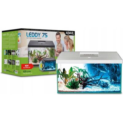 AQUAEL, Leddy 75 Day&Night; - Zestaw Akwariowy 2.0 Biały AQUAEL, Leddy 75 Day&Night; - Zestaw Akwariowy 2.0 Biały