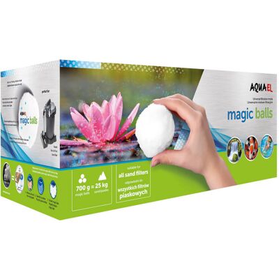 AQUAEL, Magic Balls 700G - Medium Filtracyjne AQUAEL, Magic Balls 700G - Medium Filtracyjne