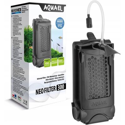 Aquael Neo 300 Nowoczesny Wydajny Filtr Wewnętrzny do Akwarium Max 100L Aquael Neo 300 Nowoczesny Wydajny Filtr Wewnętrzny do Akwarium Max 100L