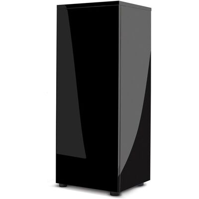 AQUAEL, Szafka Glossy Cube 50 Czarna, 114848 AQUAEL, Szafka Glossy Cube 50 Czarna, 114848