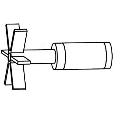 Aquael, Wirnik Pfn/turbo/cir. - 1500 (N), 109726 Aquael, Wirnik Pfn/turbo/cir. - 1500 (N), 109726