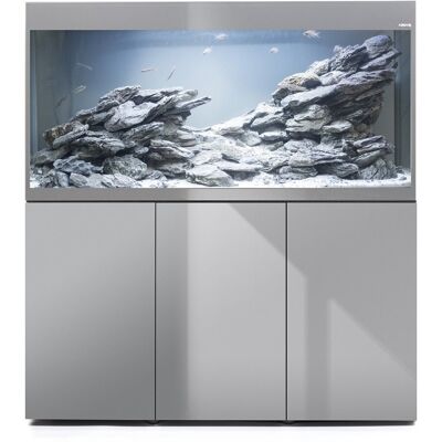 Aquael Zestaw Akwariowy Glossy St 120 D&N; Szary + Szafka Glossy Aquael Zestaw Akwariowy Glossy St 120 D&N; Szary + Szafka Glossy