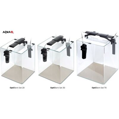 AQUAEL, Zestaw Optibent Black Set 70, 124142 AQUAEL, Zestaw Optibent Black Set 70, 124142