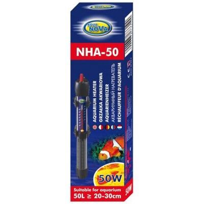 Aqua nova AQUANOVA - grzałka akwariowa z termostatem NHA-50 Aqua nova AQUANOVA - grzałka akwariowa z termostatem NHA-50