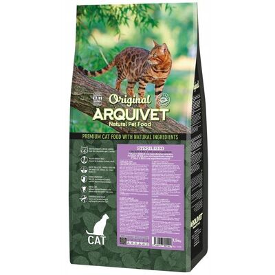 ARQUIVET CAT ORIGINAL Sterilized Chicken 7 Kg - Karma dla kotów ARQUIVET CAT ORIGINAL Sterilized Chicken 7 Kg - Karma dla kotów