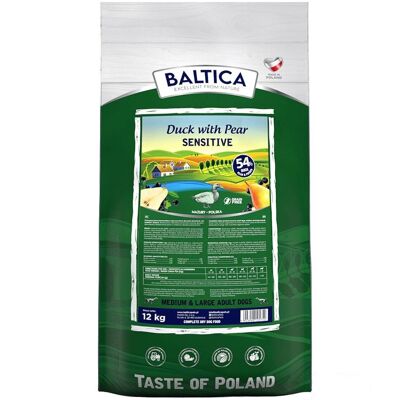 Baltica Duck With Pear Karma Dla Psa Średnie I Duże Rasy Kaczka Z Gruszką 12 Kg Baltica Duck With Pear Karma Dla Psa Średnie I Duże Rasy Kaczka Z Gruszką 12 Kg