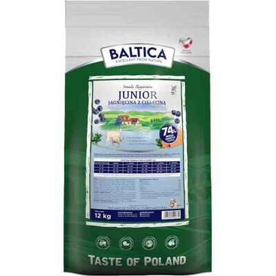 Baltica Junior Jagnięcina z cielęciną XL 12kg Baltica Junior Jagnięcina z cielęciną XL 12kg