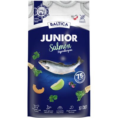 Baltica Junior Salmon Z Łososiem Large 3Kg Baltica Junior Salmon Z Łososiem Large 3Kg