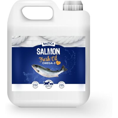 Baltica Olej z łososia Atlantyckiego Salmon Fresh Oil 2000ml Baltica Olej z łososia Atlantyckiego Salmon Fresh Oil 2000ml