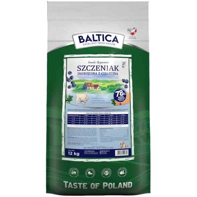 Baltica Puppy Jagnięcina z cielęciną dla szczeniąt S/XL 12kg Baltica Puppy Jagnięcina z cielęciną dla szczeniąt S/XL 12kg