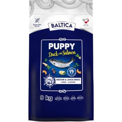 Baltica - Puppy Salmon with Duck - M/L - 9kg - Sucha karma dla psów Baltica - Puppy Salmon with Duck - M/L - 9kg - Sucha karma dla psów