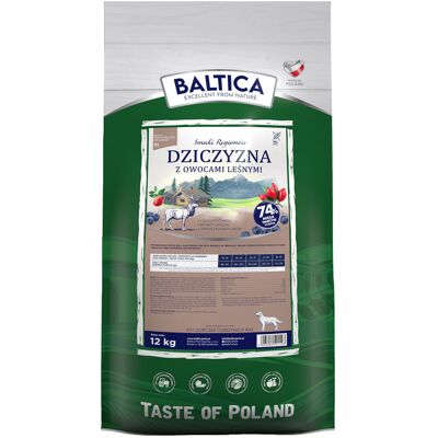 Baltica Smaki Regionów Dziczyzna Z Owocami Leśnymi Xl 12Kg Baltica Smaki Regionów Dziczyzna Z Owocami Leśnymi Xl 12Kg