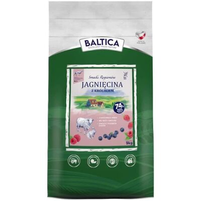 BALTICA Smaki Regionów Jagnięcina z królikiem M/L 9kg BALTICA Smaki Regionów Jagnięcina z królikiem M/L 9kg