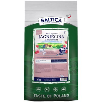 Baltica Smaki Regionów Jagnięcina Z Królikiem Xs/S 12Kg Baltica Smaki Regionów Jagnięcina Z Królikiem Xs/S 12Kg
