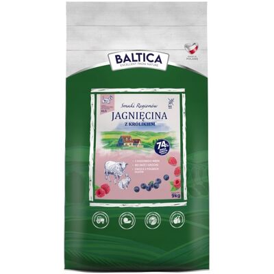 Baltica Smaki Regionów Sucha Karma Jagnięcina z królikiem XS/S 9kg Baltica Smaki Regionów Sucha Karma Jagnięcina z królikiem XS/S 9kg