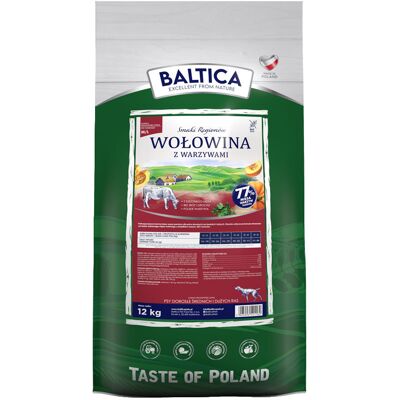 Baltica Smaki Regionów Wołowina Z Warzywami Ml 12Kg Baltica Smaki Regionów Wołowina Z Warzywami Ml 12Kg
