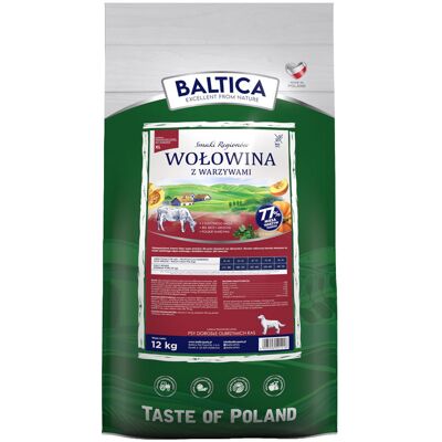 Baltica Smaki Regionów Wołowina Z Warzywami Xl 12Kg Baltica Smaki Regionów Wołowina Z Warzywami Xl 12Kg