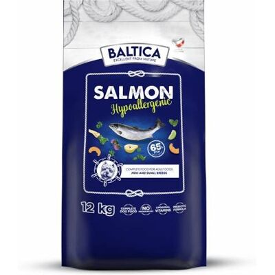 Baltica Z Łososiem I Ziemniakami Dla Dorosłych Psów Małych I Miniaturowych Ras 12Kg - 12Kg Baltica Z Łososiem I Ziemniakami Dla Dorosłych Psów Małych I Miniaturowych Ras 12Kg - 12Kg