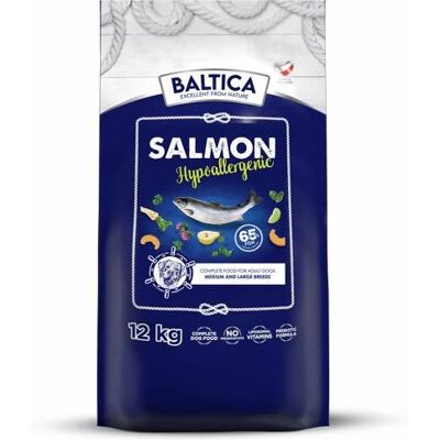 Baltica Z Łososiem I Ziemniakami Dla Dorosłych Psów Średnich I Dużych Ras 12Kg - 12Kg Baltica Z Łososiem I Ziemniakami Dla Dorosłych Psów Średnich I Dużych Ras 12Kg - 12Kg