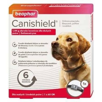 Beaphar Canishield Obroza L Dla Psa 65Cm Beaphar Canishield Obroza L Dla Psa 65Cm