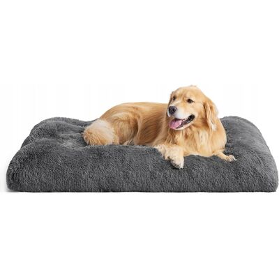 Inny producent Bedsure - Legowisko dla psa, miękki materac, ciemnoszare, 121 × 76 cm Inny producent Bedsure - Legowisko dla psa, miękki materac, ciemnoszare, 121 × 76 cm