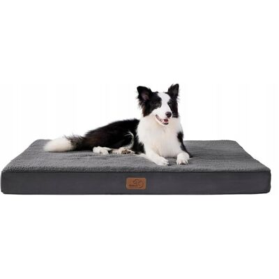 Bedsure - Large Grey Memory Foam Legowisko dla psa Bedsure - Large Grey Memory Foam Legowisko dla psa