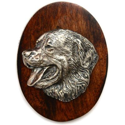 Art-Dog - Bernese Mountain Dog - Srebrna głowa - Pin Art-Dog - Bernese Mountain Dog - Srebrna głowa - Pin