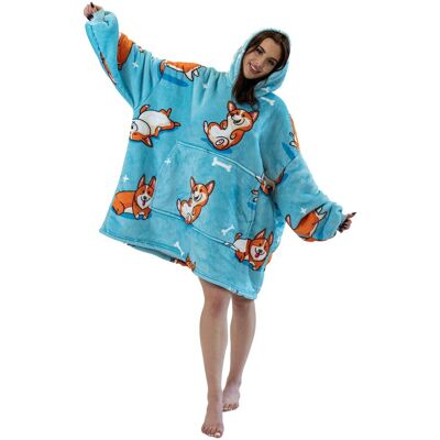 Bestomi BLUZA KOC Gruba Kocobluza Oversize Futrzak XXL Psy Pieski 460 GSM AŻ 1,3 kg Bestomi BLUZA KOC Gruba Kocobluza Oversize Futrzak XXL Psy Pieski 460 GSM AŻ 1,3 kg