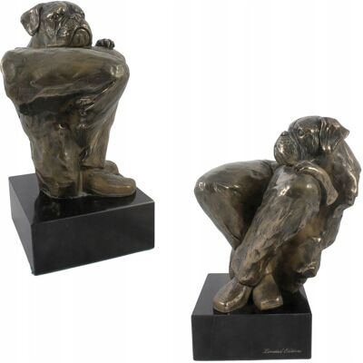 Art-Dog Boxer III - Rzeźba psa z podstawą - Elegancka dekoracja Art-Dog Boxer III - Rzeźba psa z podstawą - Elegancka dekoracja