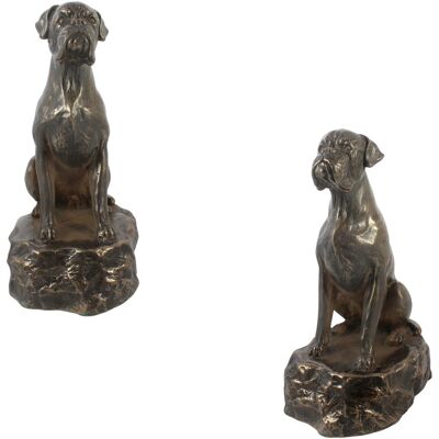 Bokser, Boxer IV - statuetka psa, figurka sylwetki psa, trofeum na wystawę psów marki Art-Dog Bokser, Boxer IV - statuetka psa, figurka sylwetki psa, trofeum na wystawę psów marki Art-Dog