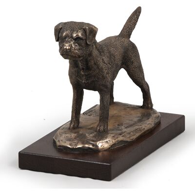 Border Terrier - statuetka psa, figurka do biura, trofeum na wystawę psów marki Art-Dog Border Terrier - statuetka psa, figurka do biura, trofeum na wystawę psów marki Art-Dog