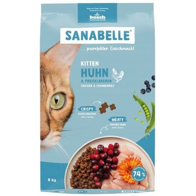 BOSCH Sanabelle Karma dla kociąt z drobiem 8kg BOSCH Sanabelle Karma dla kociąt z drobiem 8kg