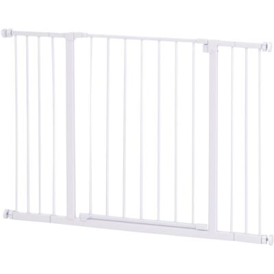 PawHut - Türschutzgitter - Biały - 107 cm - Brama PawHut - Türschutzgitter - Biały - 107 cm - Brama