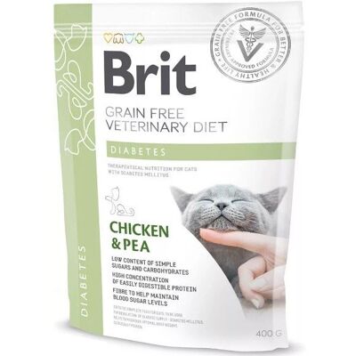 Brit Veterinary Diet Diabetes - Kurczak i Groszek - Karma dla Kotów Brit Veterinary Diet Diabetes - Kurczak i Groszek - Karma dla Kotów
