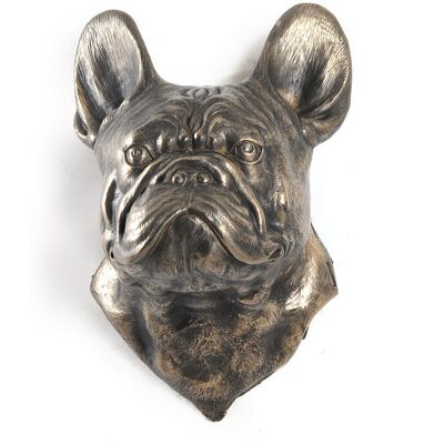 Buldog francuski - statuetka psa, wiszące popiersie, unikatowa ozdoba dla miłośnika psów marki Art-Dog Buldog francuski - statuetka psa, wiszące popiersie, unikatowa ozdoba dla miłośnika psów marki Art-Dog