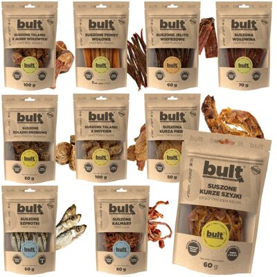 BULT gryzak naturalny dla psa Mix Smaków 10 el. Ekologiczne BULT gryzak naturalny dla psa Mix Smaków 10 el. Ekologiczne