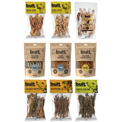 BULT gryzak naturalny dla psa Startowych 9 el. BULT gryzak naturalny dla psa Startowych 9 el.