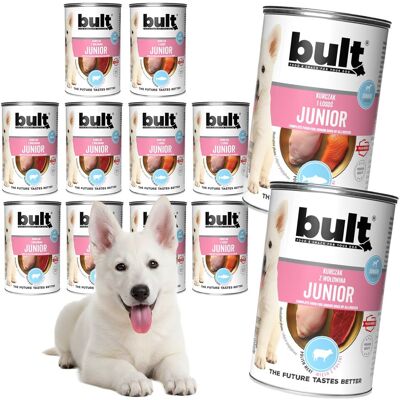 Bult Junior Mokra Karma Dla Psa Mix Smaków 12x400g Dla Szczeniąt Bult Junior Mokra Karma Dla Psa Mix Smaków 12x400g Dla Szczeniąt