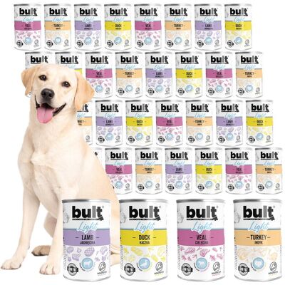 Bult Light Mokra Karma Dla Psa Mix Smaków Puszka 36x400g Bult Light Mokra Karma Dla Psa Mix Smaków Puszka 36x400g