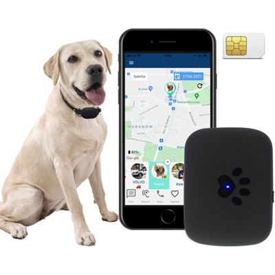 CALMEAN Pet Tracker MAXI + obroża L/XL + karta SIM CALMEAN Pet Tracker MAXI + obroża L/XL + karta SIM