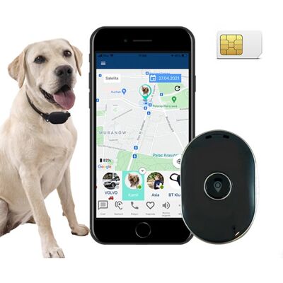 CALMEAN Pet Tracker MINI + obroża L/XL + karta SIM CALMEAN Pet Tracker MINI + obroża L/XL + karta SIM