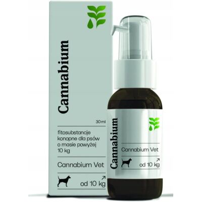 Cannabium Vet 30 ml olej konopny Cannabis sativa L Cannabium Vet 30 ml olej konopny Cannabis sativa L