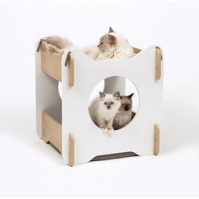 Catit Vesper Cabana Domek Hagen dla kota 50x50x53cm Biały Catit Vesper Cabana Domek Hagen dla kota 50x50x53cm Biały